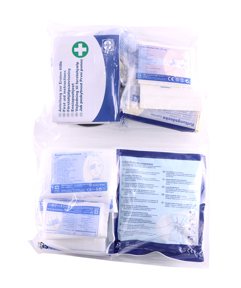 Actiomedic Verbandstoff-Fllung fr Verbandkasten Mini, mit Inhalt nach DIN 13 157, XX73532-01