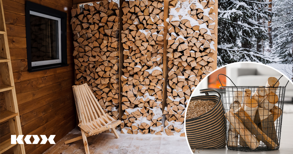 Tipps fr Brennholz im Winter: Kaminholz richtig lagern und welche Holzart die Richtige ist