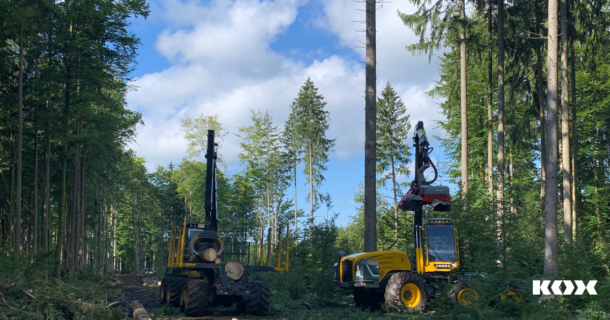 Nachhaltiger Einsatz moderner Forsttechnik