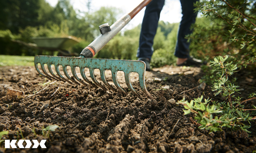Gartenwerkzeuge Rechen