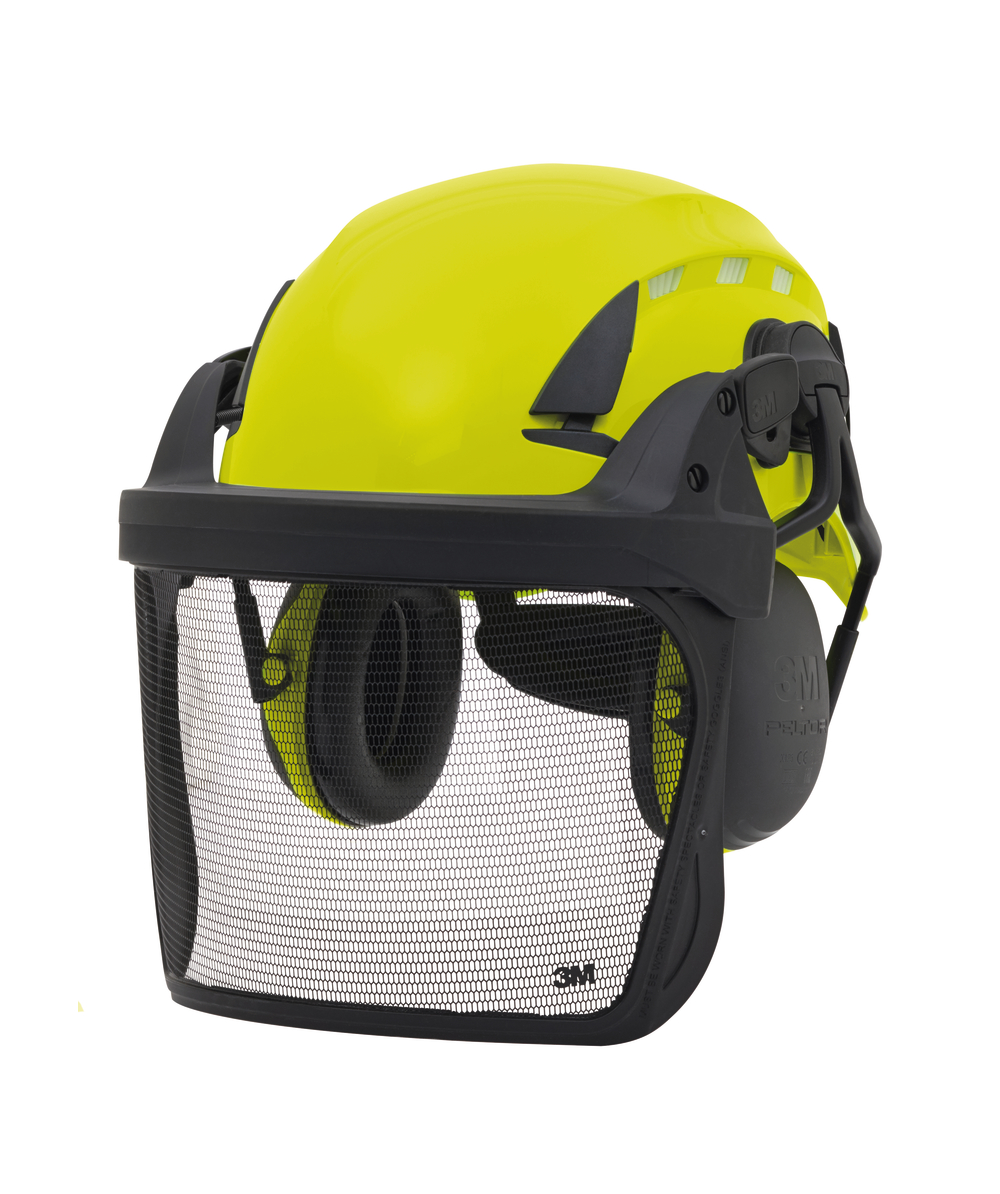 3M Kopfschutz-Kombination SecureFit X5500V Neongrün, XX74126