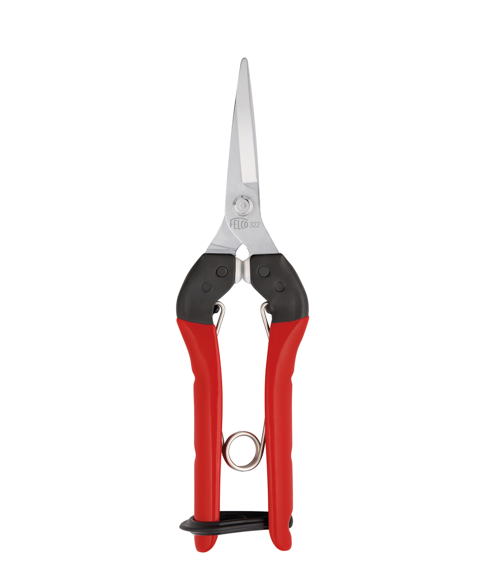 Felco Ernte- und Leseschere / Gartenschere 322, Mit geraden Klingen 190 mm, XXFELCO-322