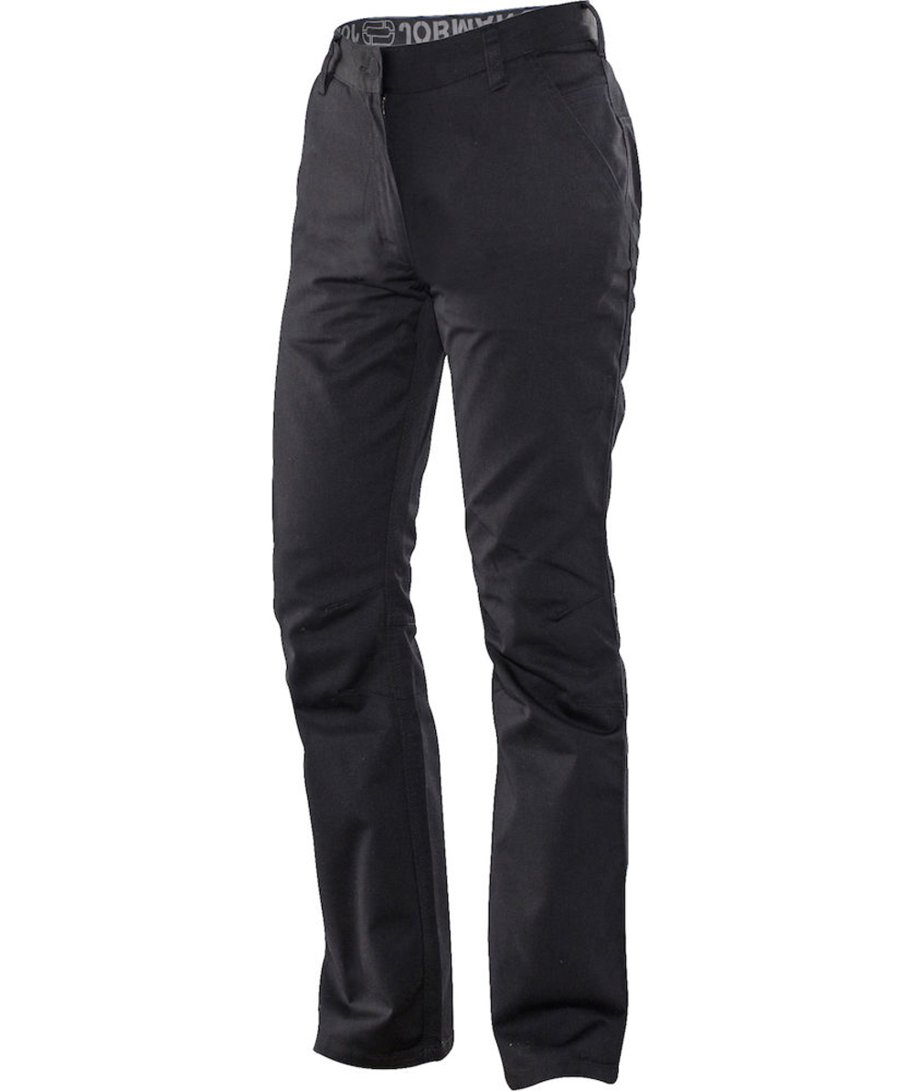 Jobman Chinohose Damen 2720, Schwarz, XXJB2720S