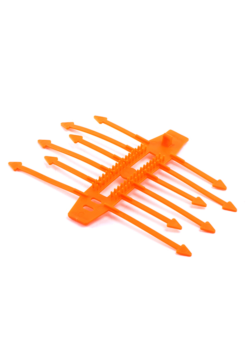 Lupfer Verbissschutzklemmen Orange, XXVB-05