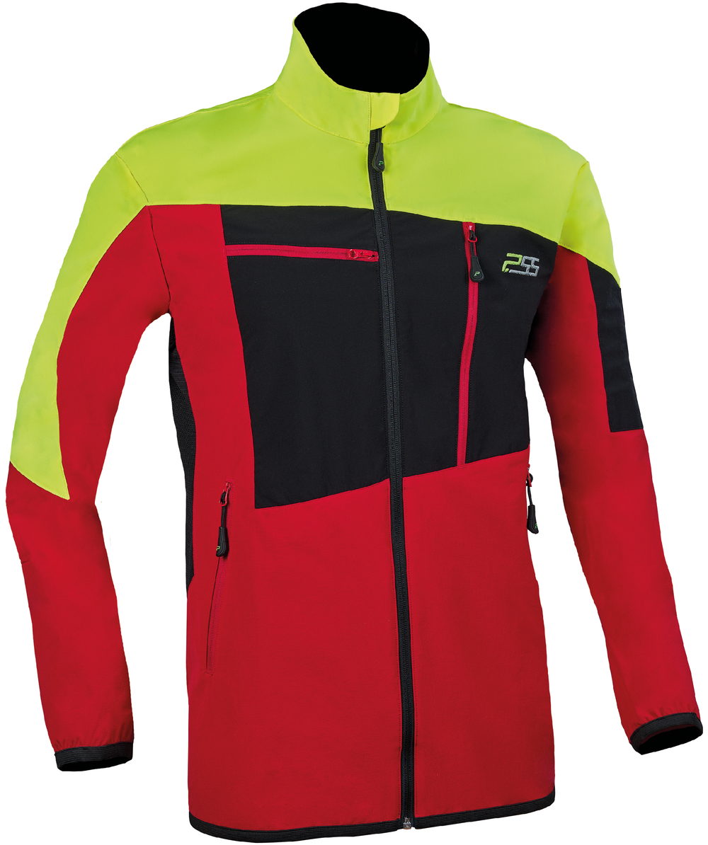 PSS Funktionsjacke X-treme Breeze Rot/Gelb, XX76142