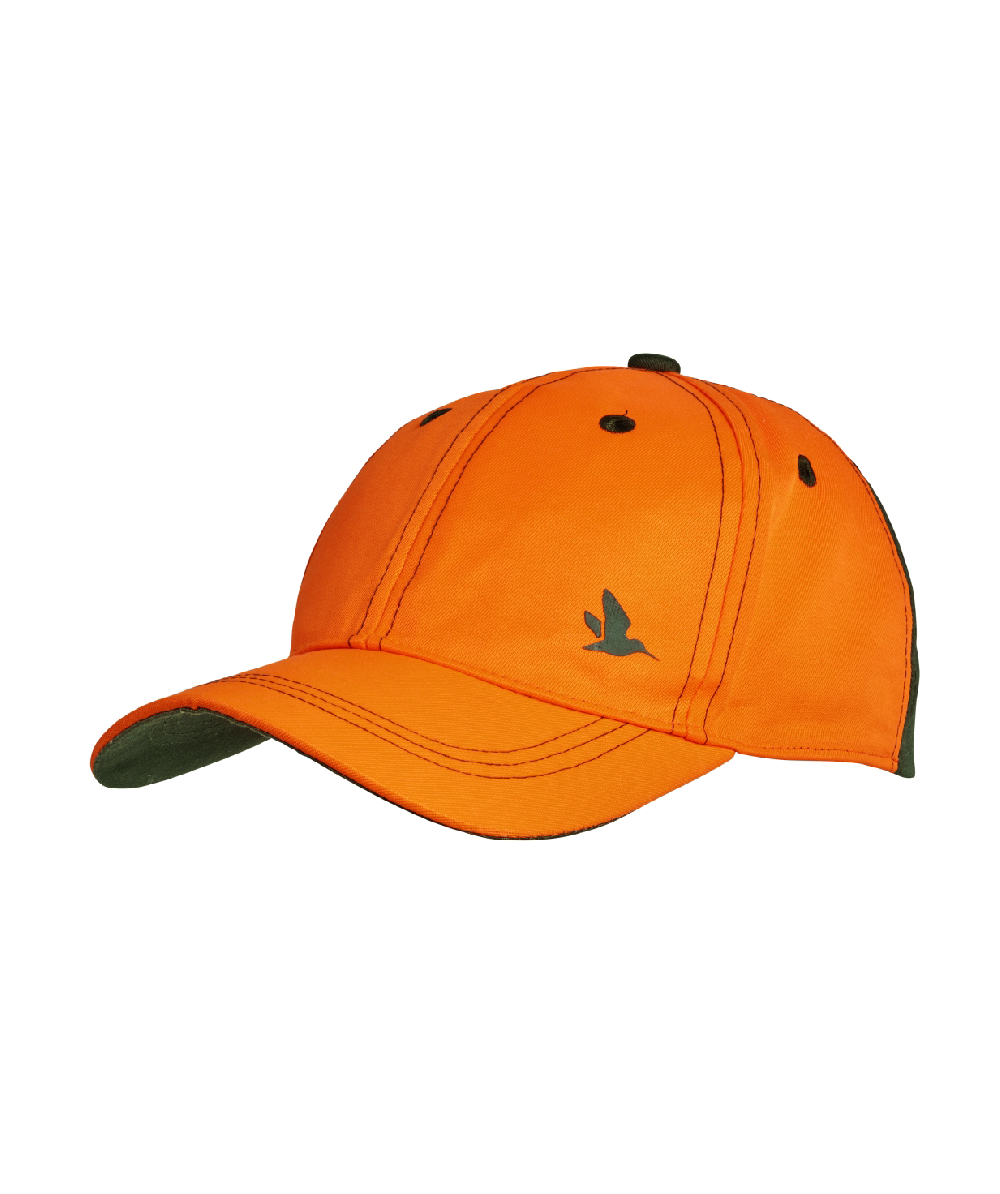 Seeland Cap Venture Pine green / Hi-Vis-orange, XXSL181342999