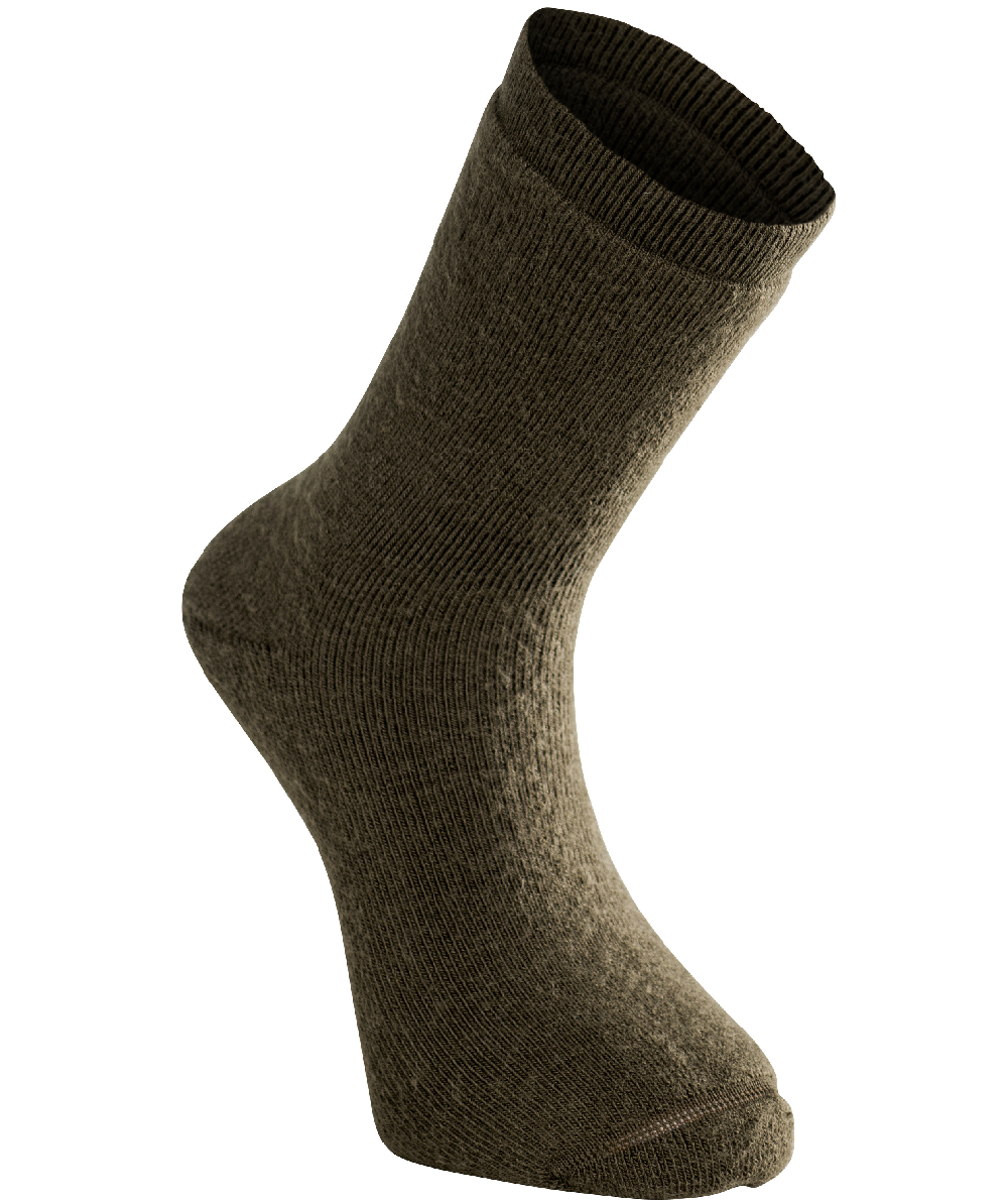 Woolpower Socks Classic 400 / Merino Socken pine green, XXWP8414GR