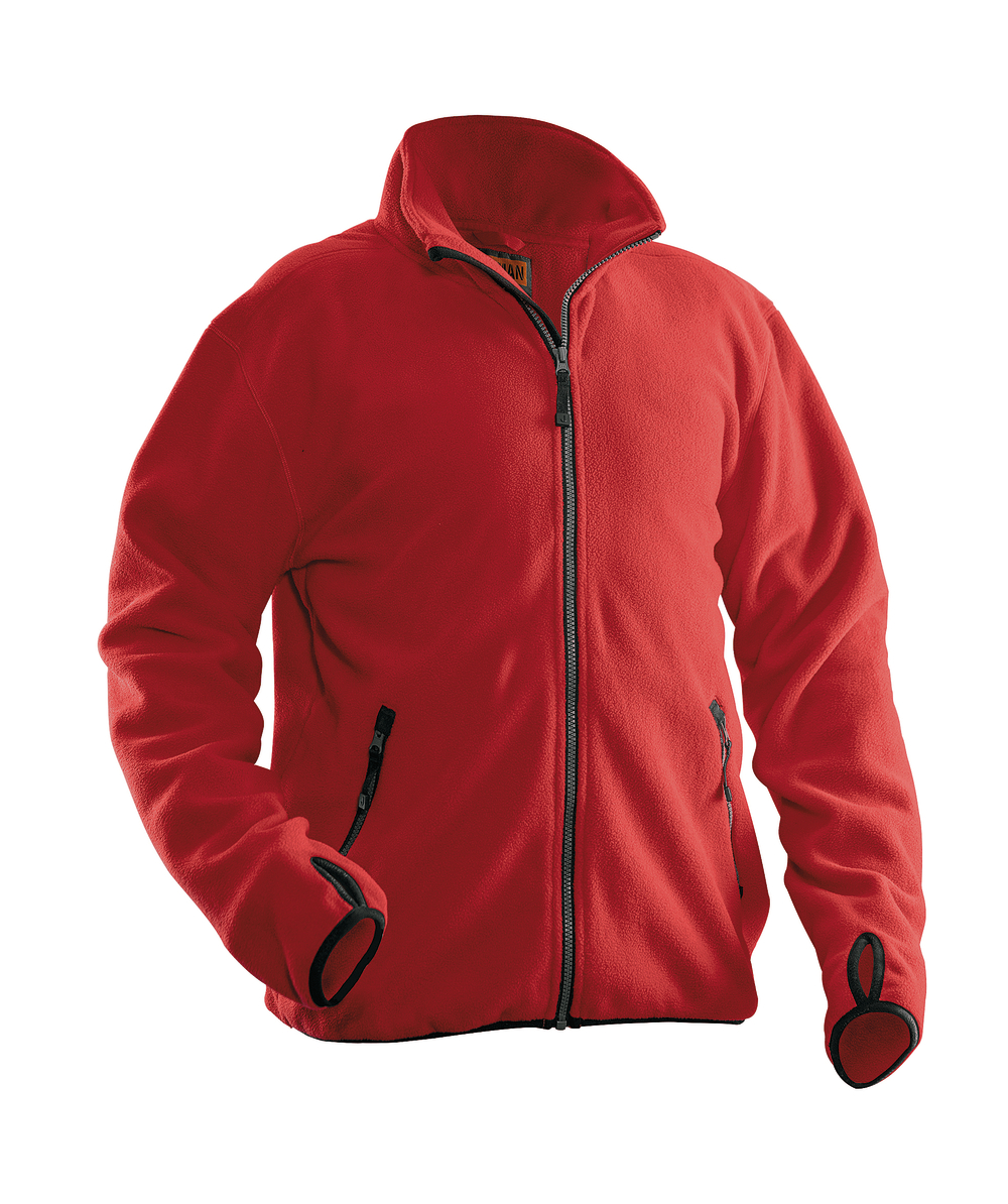 Jobman Fleecejacke 5501 Rot, Rot, XXJB5501R