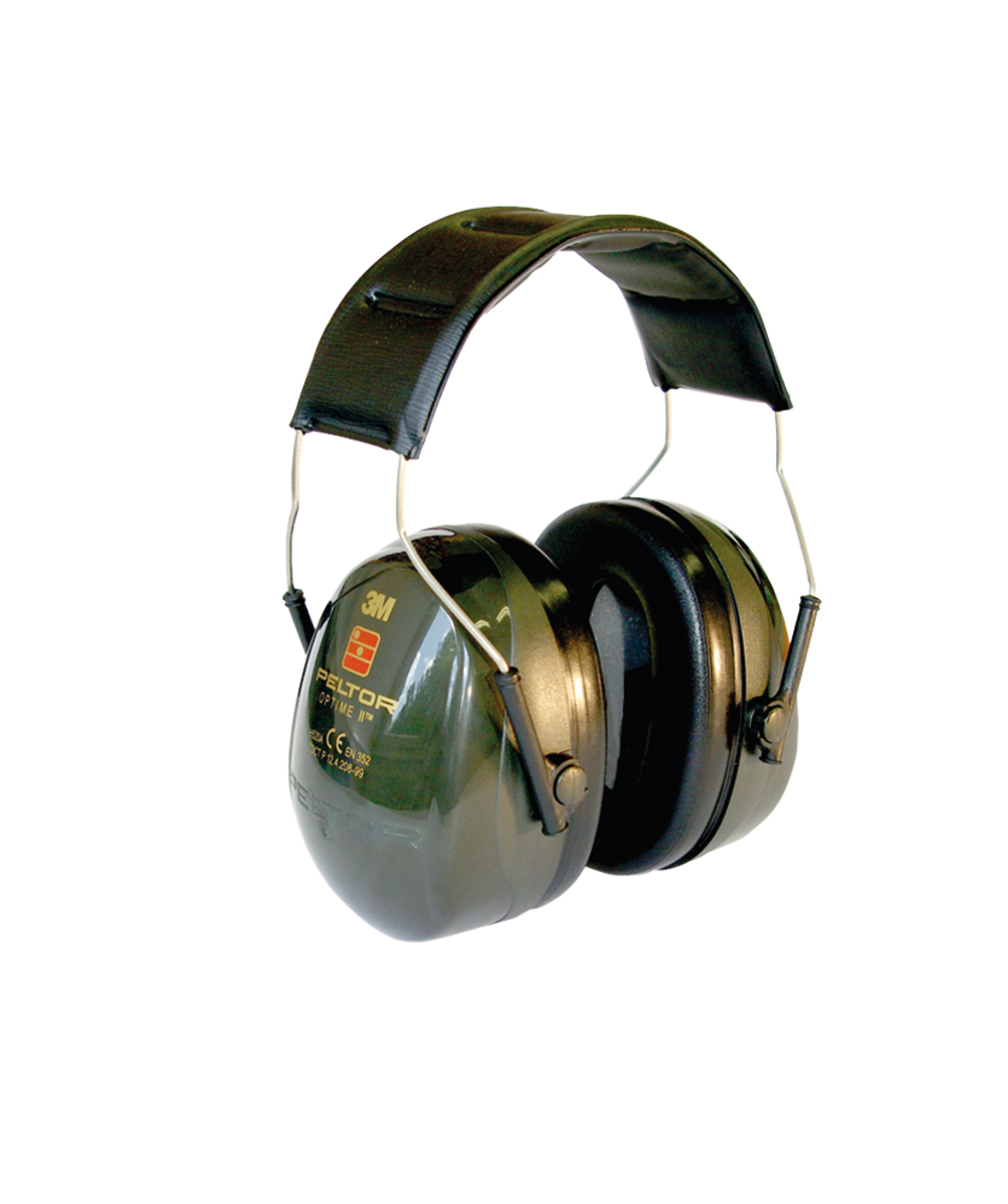3M Kapselgehörschützer mit Kopfband Peltor Optime II Grün, Grün, XX74211