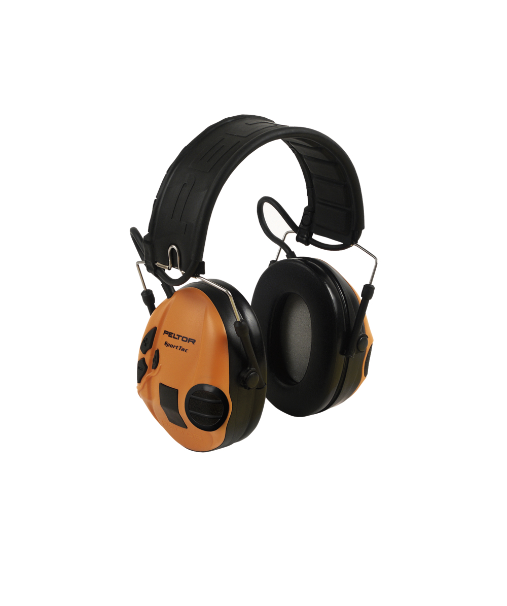 3M Gehörschutz Peltor SportTac Olivgrün/Orange, mit Kopfband in Olivgrün und Orange, XX74615