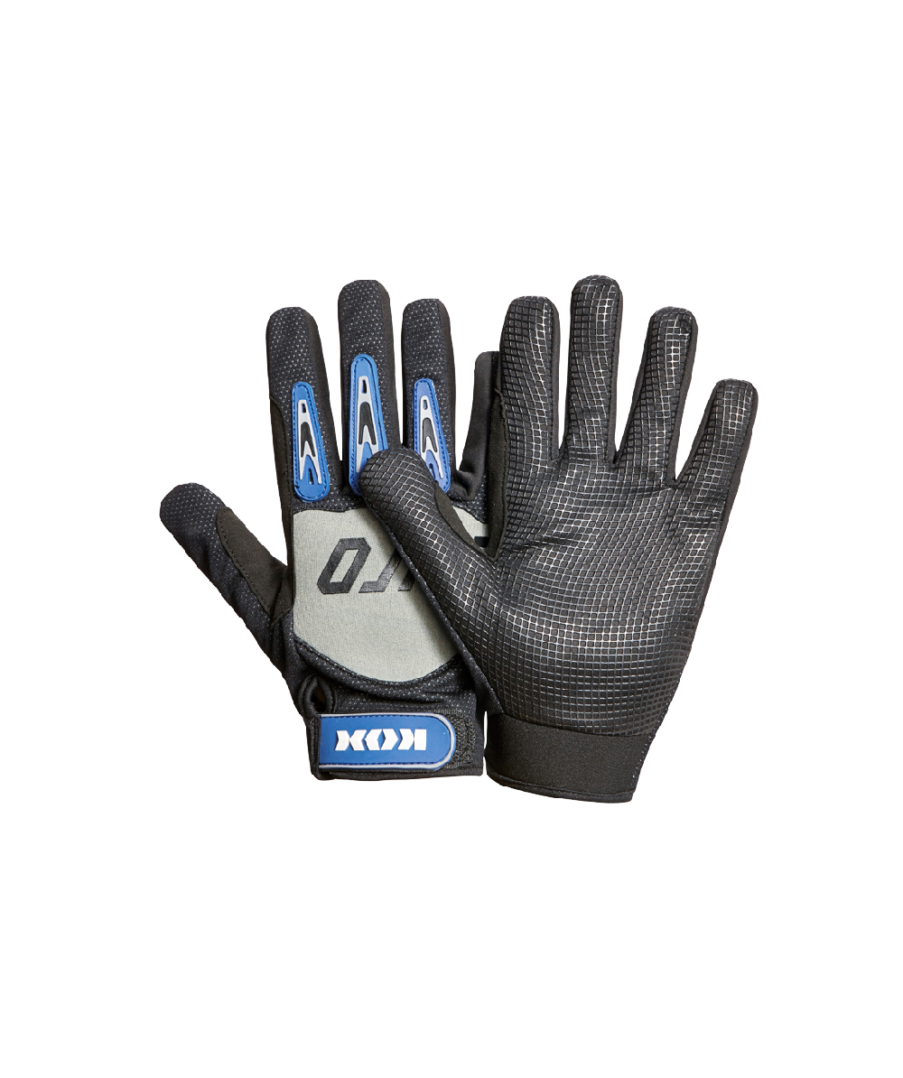 KOX Arbeitshandschuhe / Forsthandschuhe Duro Mechanic Schwarz, Schwarz, XX75309