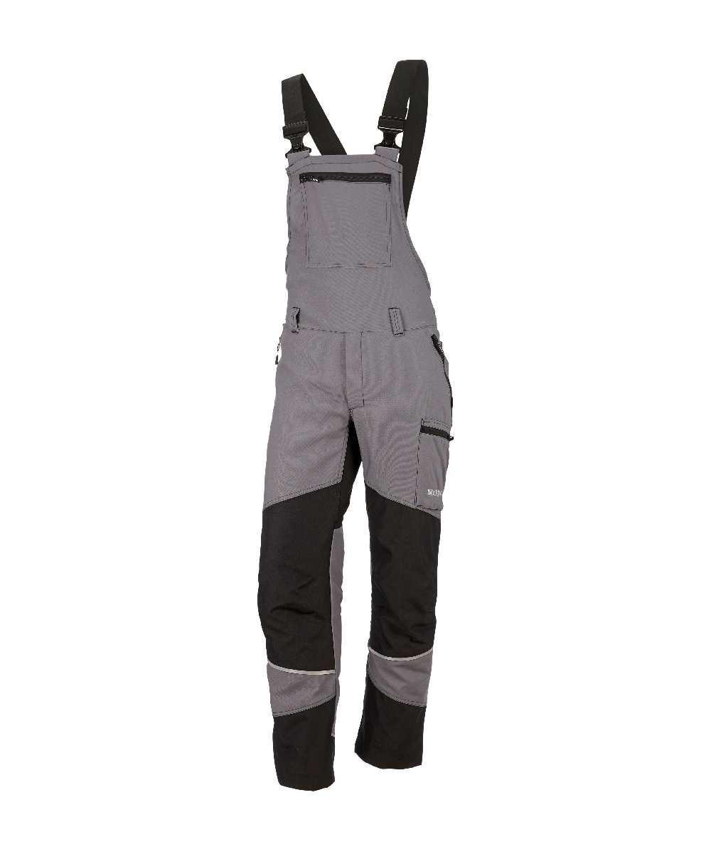 KOX Schnittschutz Latzhose Duro 2.0 Grau, Grau, XX71111