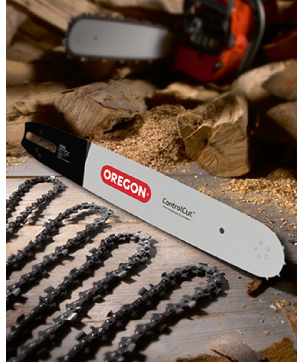 Oregon PowerCut Spar-Satz DuraCut / MultiCut mit Führungsschiene und 4 Sägeketten 3/8