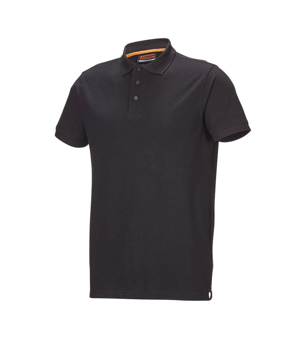 Jobman Polo-Shirt 5564 Schwarz, Schwarz, XXJB5564S