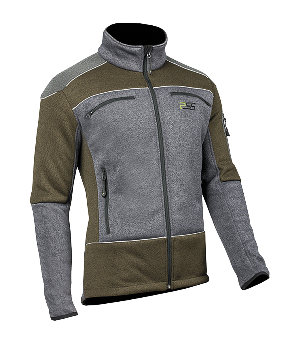 PSS Faserstrickjacke X-treme Arctic Grn/Grau, Grn/Grau, XX71414