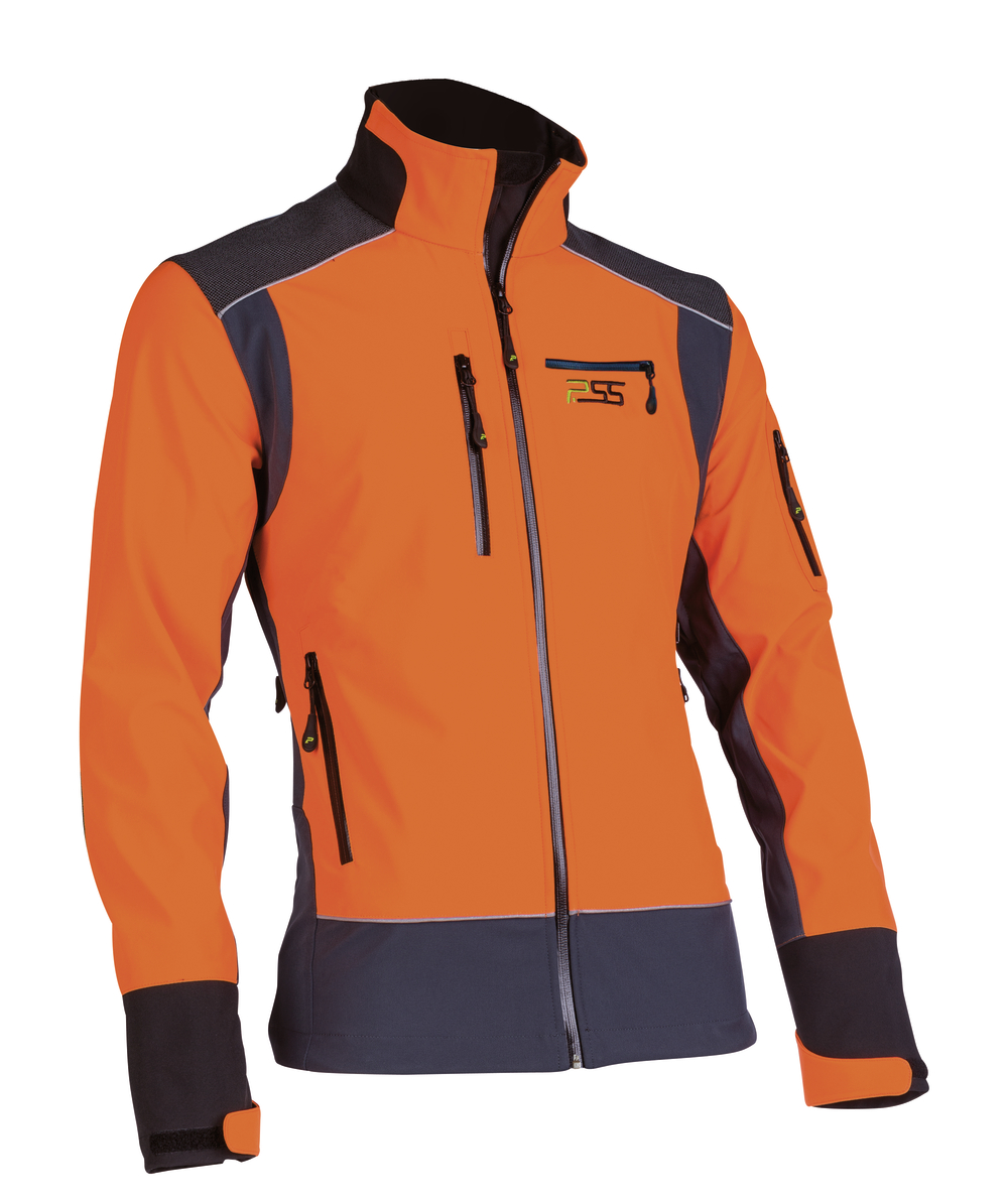 PSS Softshelljacke X-treme Shell Orange/Grau, Orange/Grau, XX76112