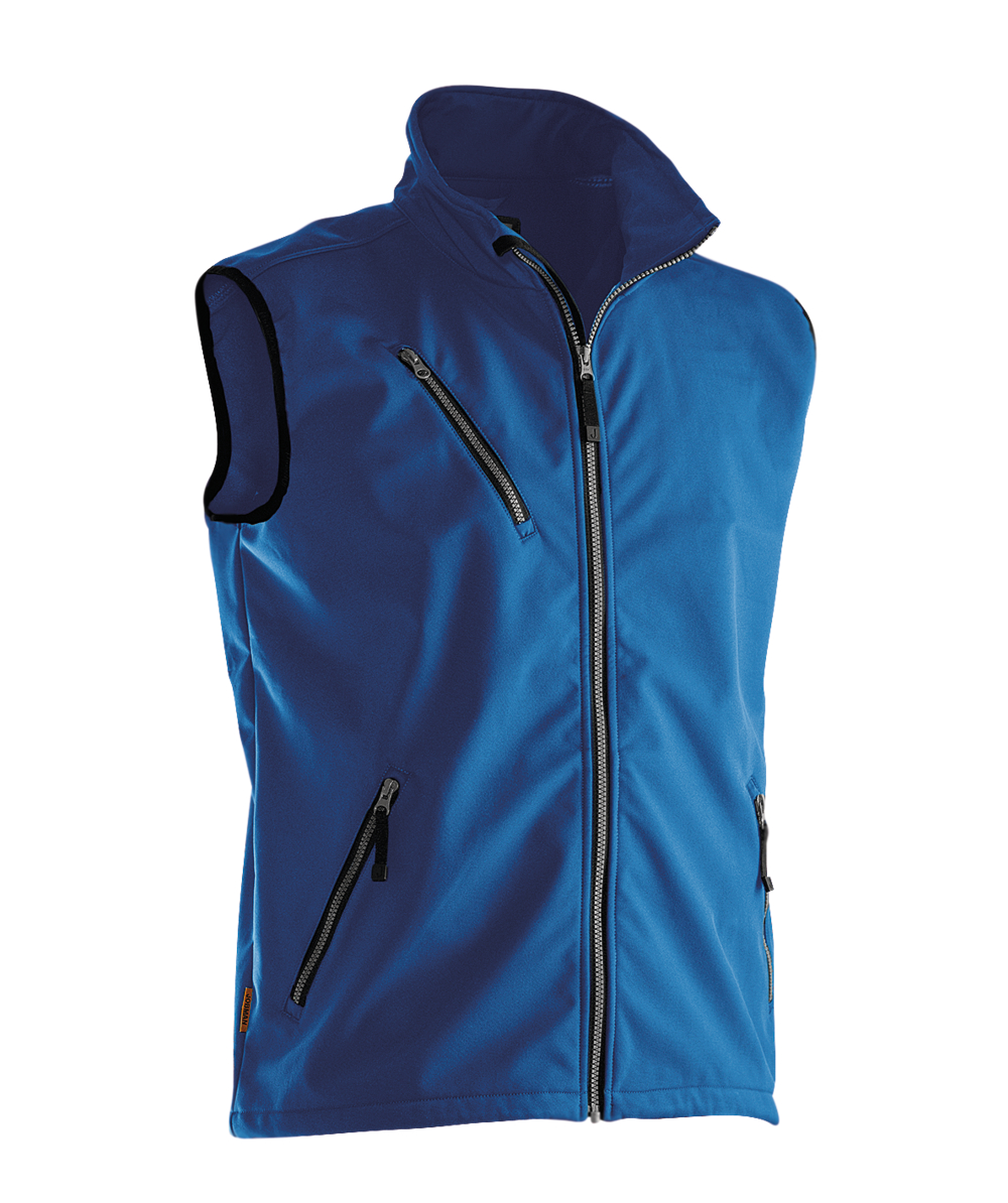 Jobman Softshell-Weste 7502 Blau, Blau, XXJB7502B