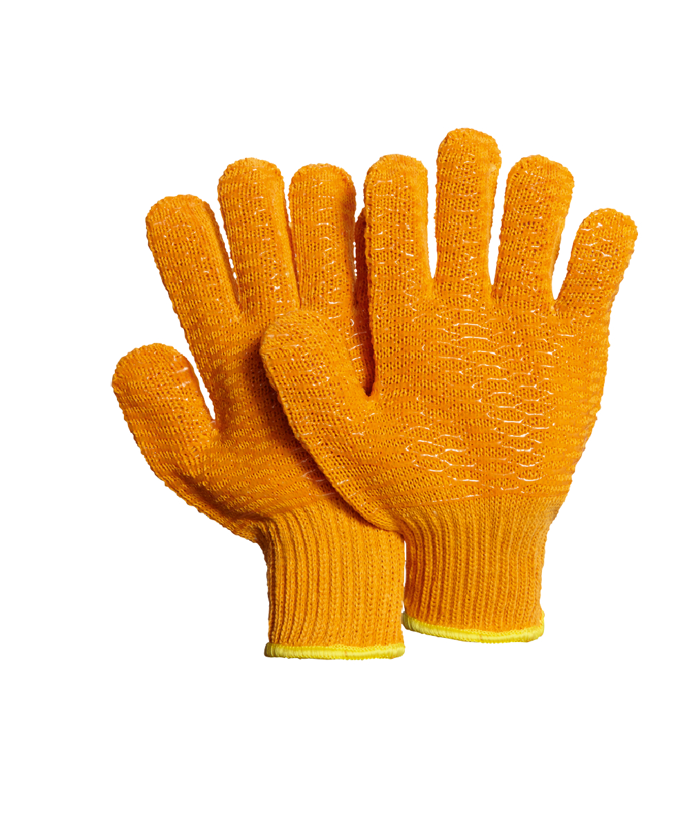 Stroxx Arbeitshandschuhe Winter Latex Orange Thermo Handschuhe gefüttert 9-11 