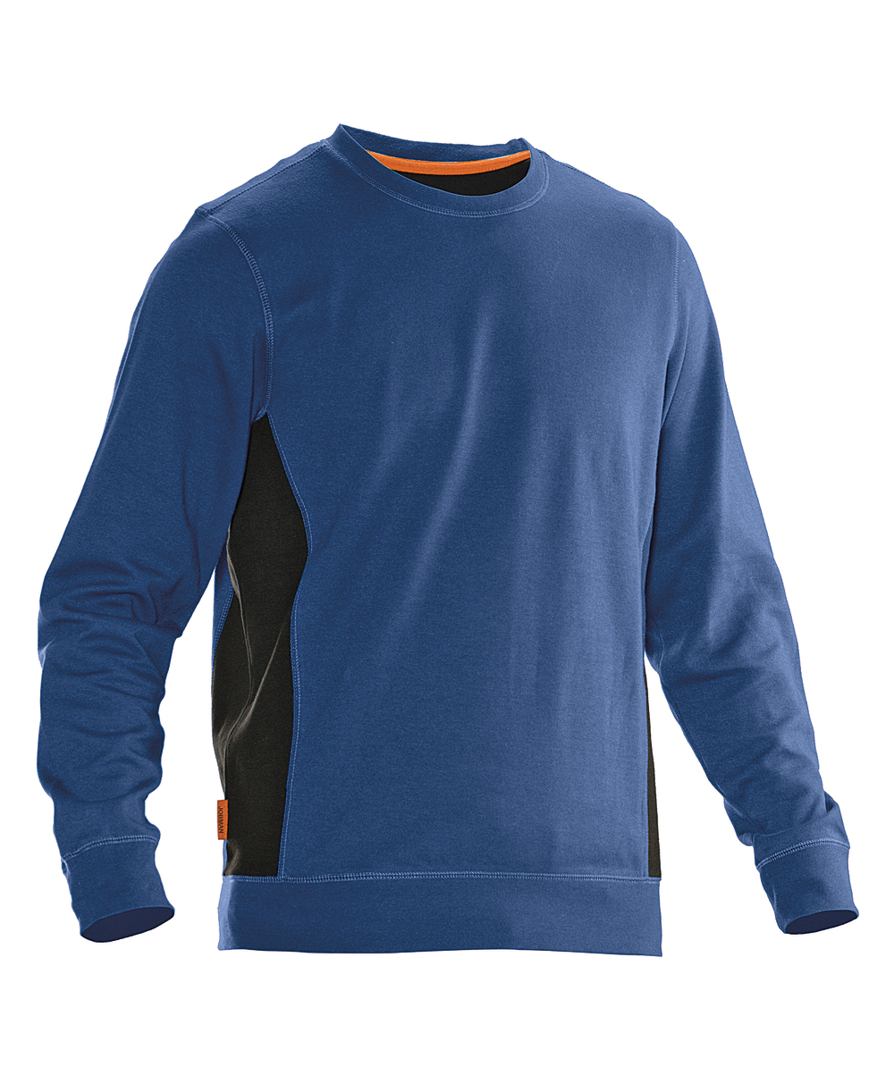 Jobman Sweatshirt 5402 Blau/Schwarz, Blau/Schwarz, XXJB5402B