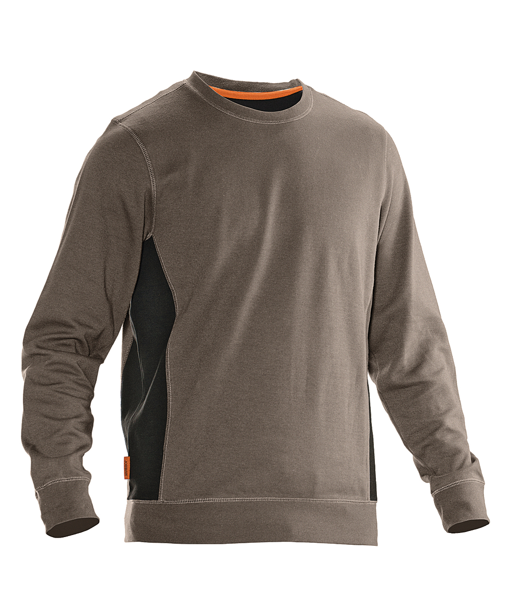 Jobman Sweatshirt 5402 Khaki/Schwarz, Khaki/Schwarz, XXJB5402K