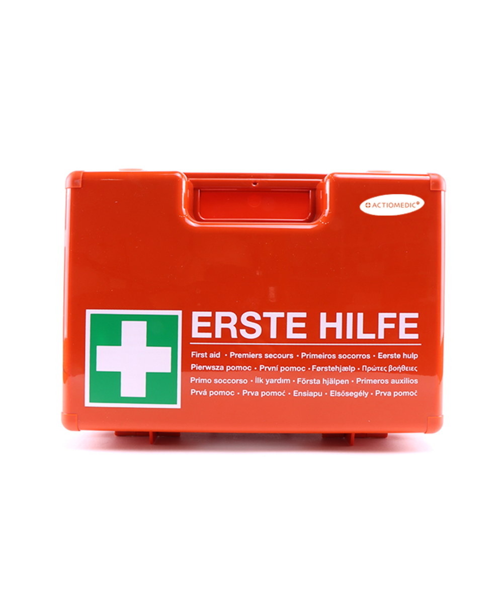 Gramm medical Verbandskoffer / Erste Hilfe Koffer SAN DIN 13169, Schlag- und bruchfest, XX73534-00